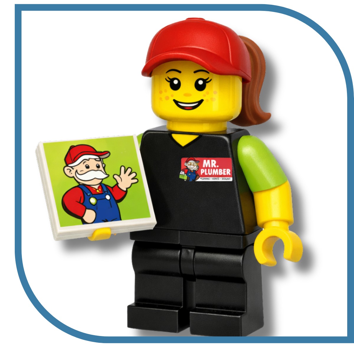 The Tradeswoman with Logo